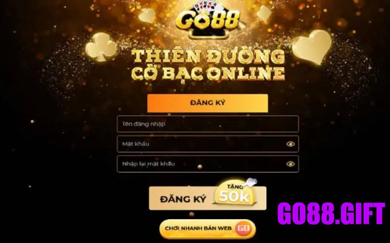 Một số điều cần lưu ý khi đăng ký Go88