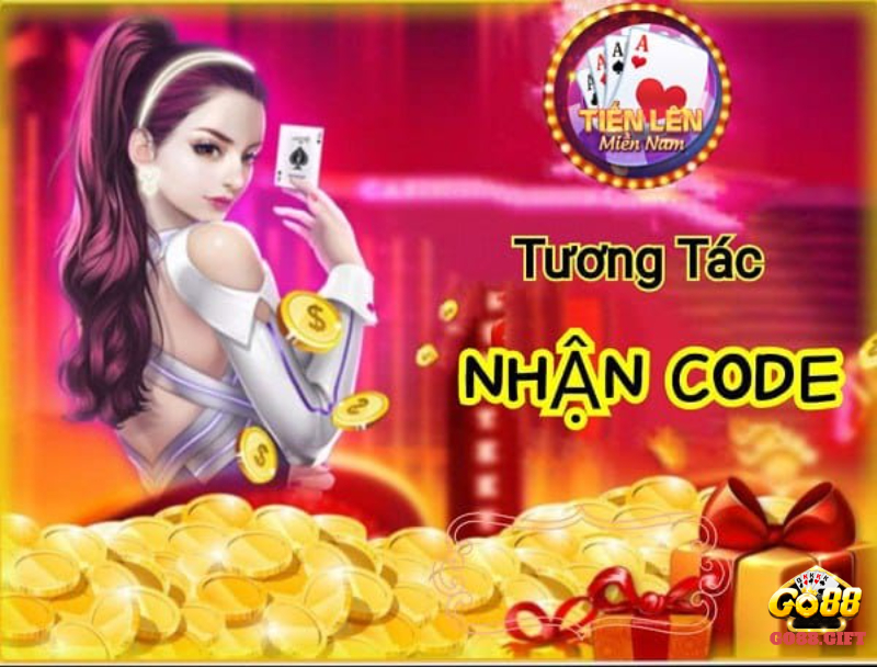 Làm thế nào để nhận được giftcode tiến lên miền nam?